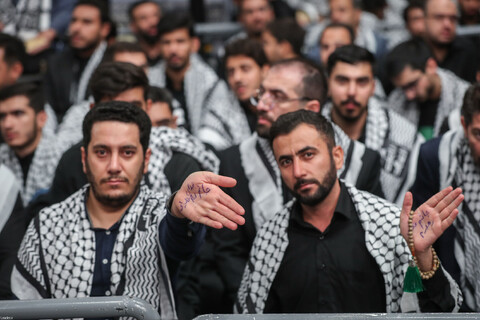 تصاویر/ مراسم عزاداری هیئت‌های دانشجویی در حسینیه امام خمینی(ره)