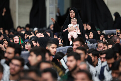 تصاویر/ مراسم عزاداری هیئت‌های دانشجویی در حسینیه امام خمینی(ره)