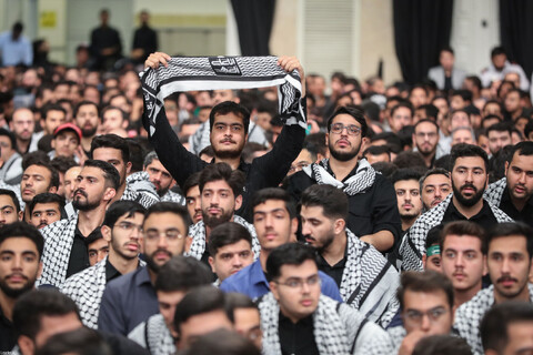 تصاویر/ مراسم عزاداری هیئت‌های دانشجویی در حسینیه امام خمینی(ره)