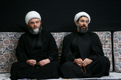 تصاویر/ مراسم عزاداری هیئت‌های دانشجویی در حسینیه امام خمینی(ره)