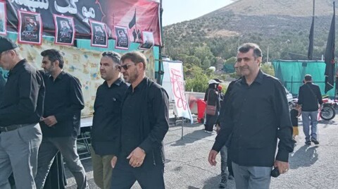 تصاویر/ مراسم جاماندگان اربعین حسینی در زنجان