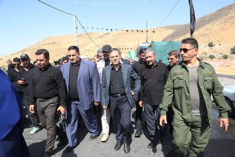 تصاویر/ مراسم جاماندگان اربعین حسینی در زنجان