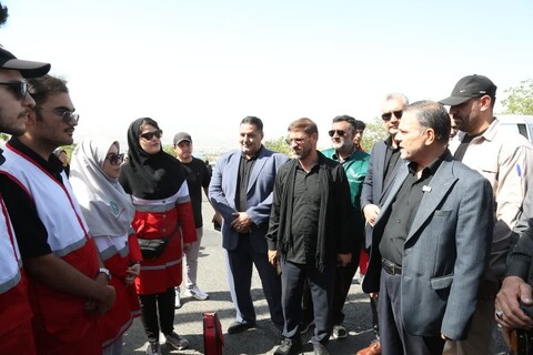 تصاویر/ مراسم جاماندگان اربعین حسینی در زنجان