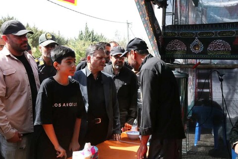 تصاویر/ مراسم جاماندگان اربعین حسینی در زنجان