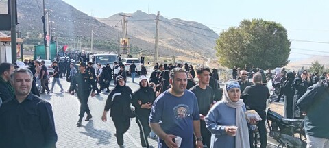 تصاویر/ مراسم جاماندگان اربعین حسینی در زنجان