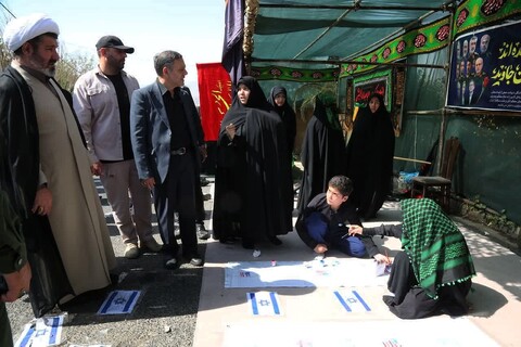 تصاویر/ مراسم جاماندگان اربعین حسینی در زنجان