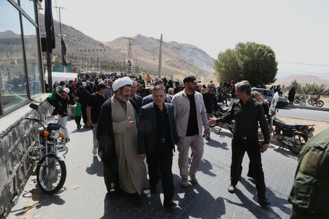 تصاویر/ مراسم جاماندگان اربعین حسینی در زنجان