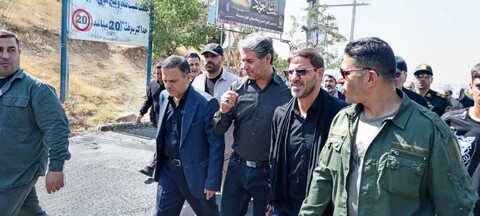 تصاویر/ مراسم جاماندگان اربعین حسینی در زنجان