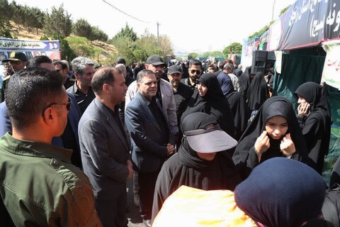 تصاویر/ مراسم جاماندگان اربعین حسینی در زنجان