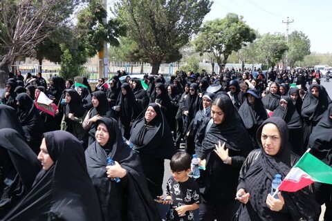 تصاویر/ مراسم جاماندگان اربعین حسینی در جلفا