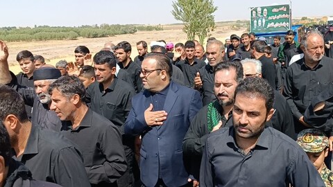 تصاویر/ مراسم جاماندگان اربعین حسینی در سراب