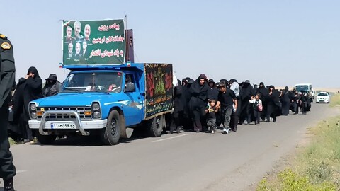 تصاویر/ مراسم جاماندگان اربعین حسینی در سراب