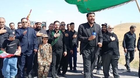 تصاویر/ مراسم جاماندگان اربعین حسینی در سراب