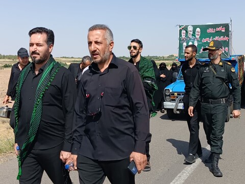 تصاویر/ مراسم جاماندگان اربعین حسینی در سراب