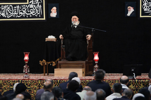 تصاویر/ عزاداری روز اربعین حسینی در حرم مطهر رضوی