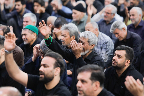 تصاویر/ عزاداری روز اربعین حسینی در حرم مطهر رضوی