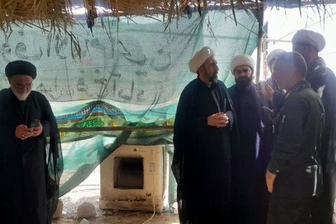 تصاویر/بازدید رئیس کمیته فرهنگی، آموزشی اربعین استان ایلام از مواکب شهرستان دهلران