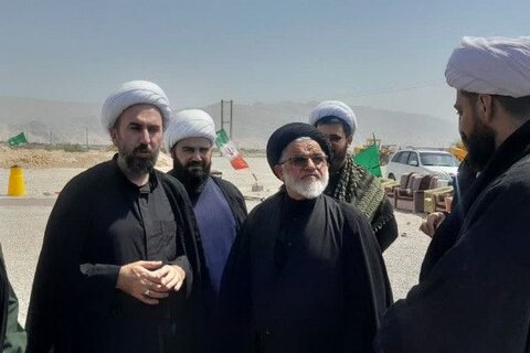 تصاویر/بازدید رئیس کمیته فرهنگی، آموزشی اربعین استان ایلام از مواکب شهرستان دهلران