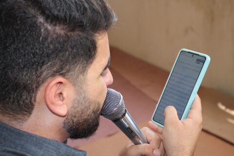 تصاویر/برگزاری مراسم قرائت زیارت اربعین در موکب شهدای روحانی