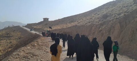 تصاویر/مراسم جاماندگان اربعین حسینی در بخش ماژین