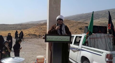 تصاویر/مراسم جاماندگان اربعین حسینی در بخش ماژین