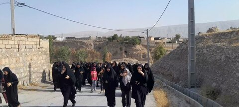 تصاویر/مراسم جاماندگان اربعین حسینی در بخش ماژین