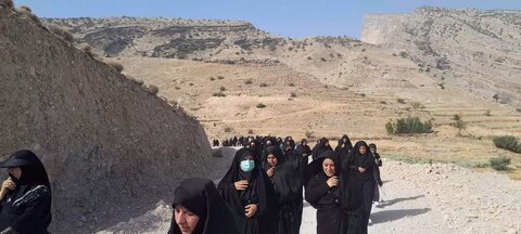 تصاویر/مراسم جاماندگان اربعین حسینی در بخش ماژین