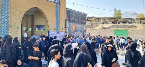 تصاویر/برگزاری مراسم عزاداری  اربعین‌حسینی در شهرستان دره شهر