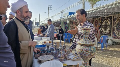 بازدید امام جمعه ایلام از مواکب شهرستان سیروان