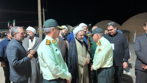 بازدید امام جمعه ایلام از مواکب شهرستان سیروان