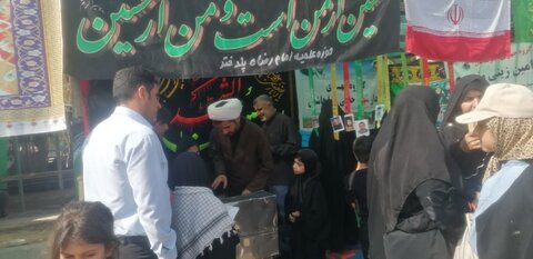 تصاویر مراسم پیاده روی جاماندگان اربعین حسینی در پلدختر