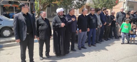 تصاویر/ مراسم پیاده روی جاماندگان اربعین حسینی شهرستان ماهنشان