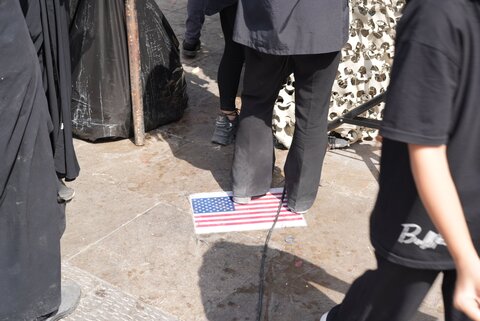 تصاویر| پیاده‌روی جاماندگان اربعین حسینی در اصفهان