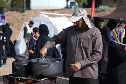 تصاویر مراسم پیاده روی جاماندگان اربعین حسینی در خرم آباد