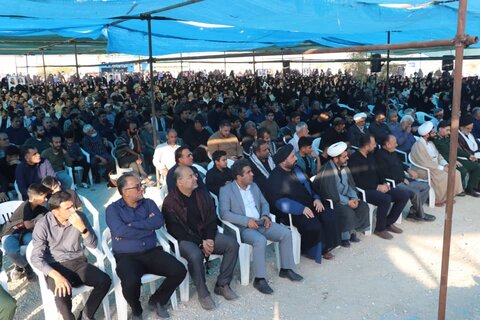 تصاویر/ پیاده روی دلدادگان اربعین حسینی در شهرستان جم