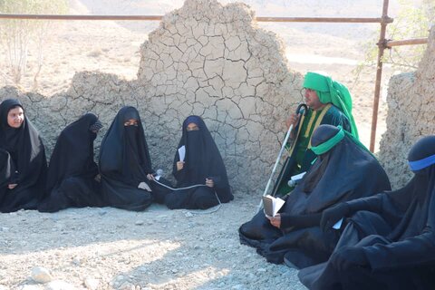 تصاویر/ پیاده روی دلدادگان اربعین حسینی در شهرستان جم