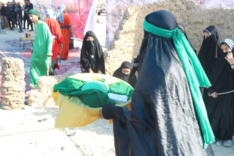 تصاویر/ پیاده روی دلدادگان اربعین حسینی در شهرستان جم