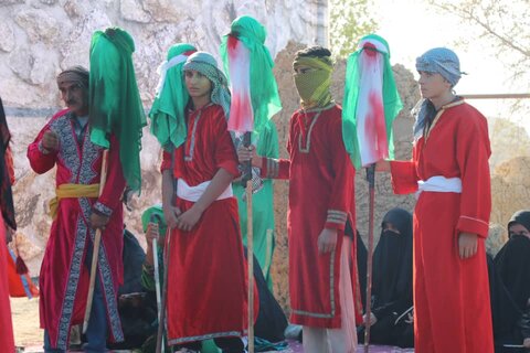 تصاویر/ پیاده روی دلدادگان اربعین حسینی در شهرستان جم