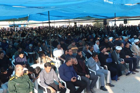 تصاویر/ پیاده روی دلدادگان اربعین حسینی در شهرستان جم