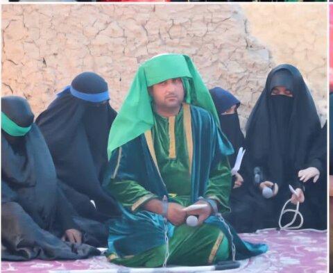 تصاویر/ پیاده روی دلدادگان اربعین حسینی در شهرستان جم