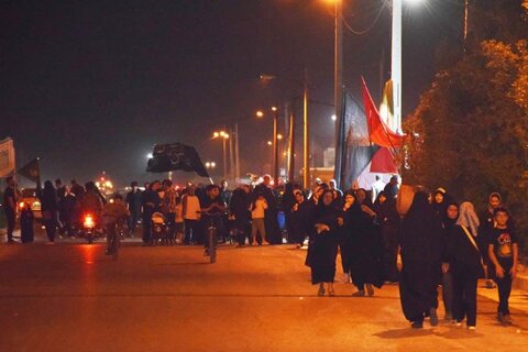 تصاویر/ اجتماع اربعین در روستای دهقاید دشتستان