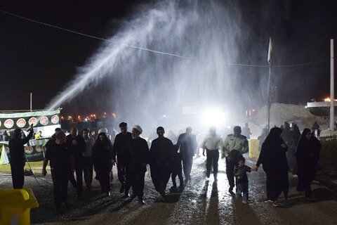 تصاویر/ اجتماع اربعین در روستای دهقاید دشتستان