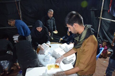 تصاویر/ اجتماع اربعین در روستای دهقاید دشتستان