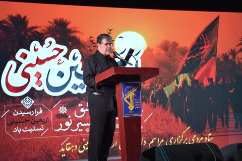 تصاویر/ اجتماع اربعین در روستای دهقاید دشتستان