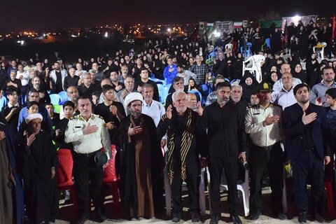 تصاویر/ اجتماع اربعین در روستای دهقاید دشتستان