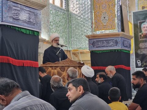 تصاویر/مراسم ظهر اربعین حسینی در آستان مقدس حضرت سلطانعلی (ع)