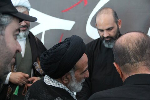 بازدید نماینده ولی‌فقیه در جهادکشاورزی از موکب سنگرسازان بی سنگر حسینی استان مرکزی