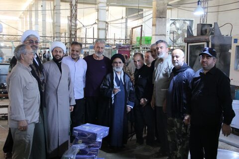 بازدید نماینده ولی‌فقیه در جهادکشاورزی از موکب سنگرسازان بی سنگر حسینی استان مرکزی
