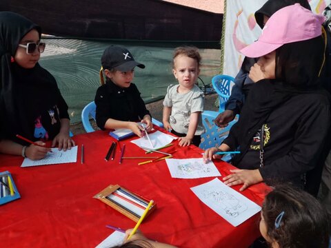 تصاویر/هفتمین همایش راهپیمایی جاماندگان قافله‌ی اربعین دربخش قمصر