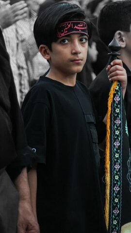 تصاویر/اجتماع اقتدار حسینی جاماندگان اربعین در نجف ایران